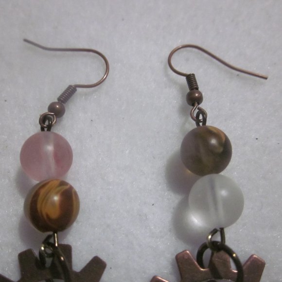 Gear Earrings - Picture 2 of 3